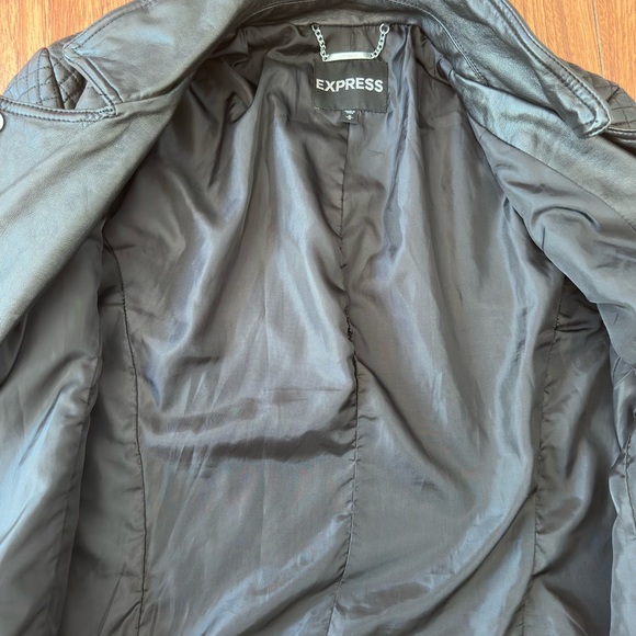Express Faux Leather Jacket - Picture 5 of 7